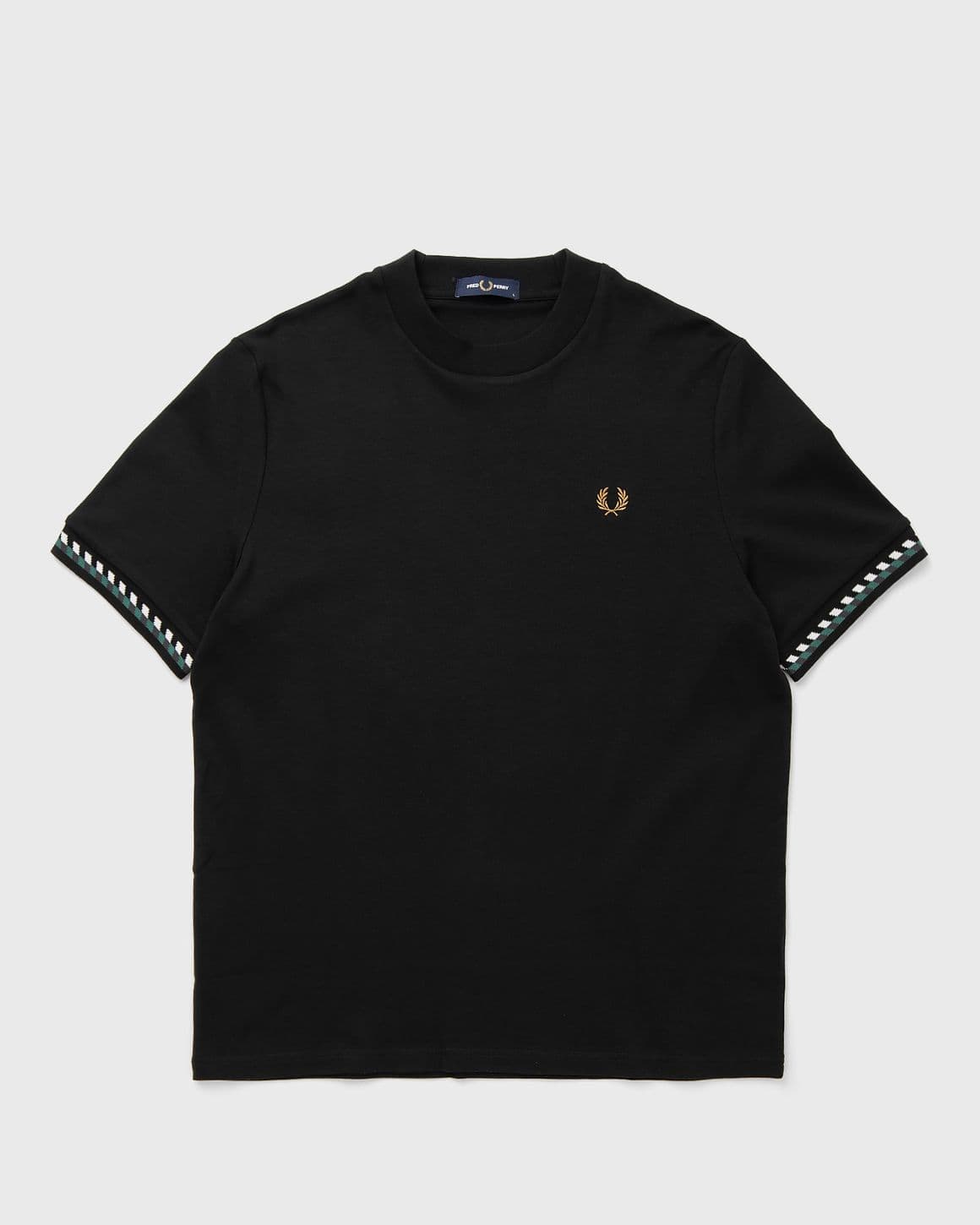 JACQUARD CUFF T-SHIRT