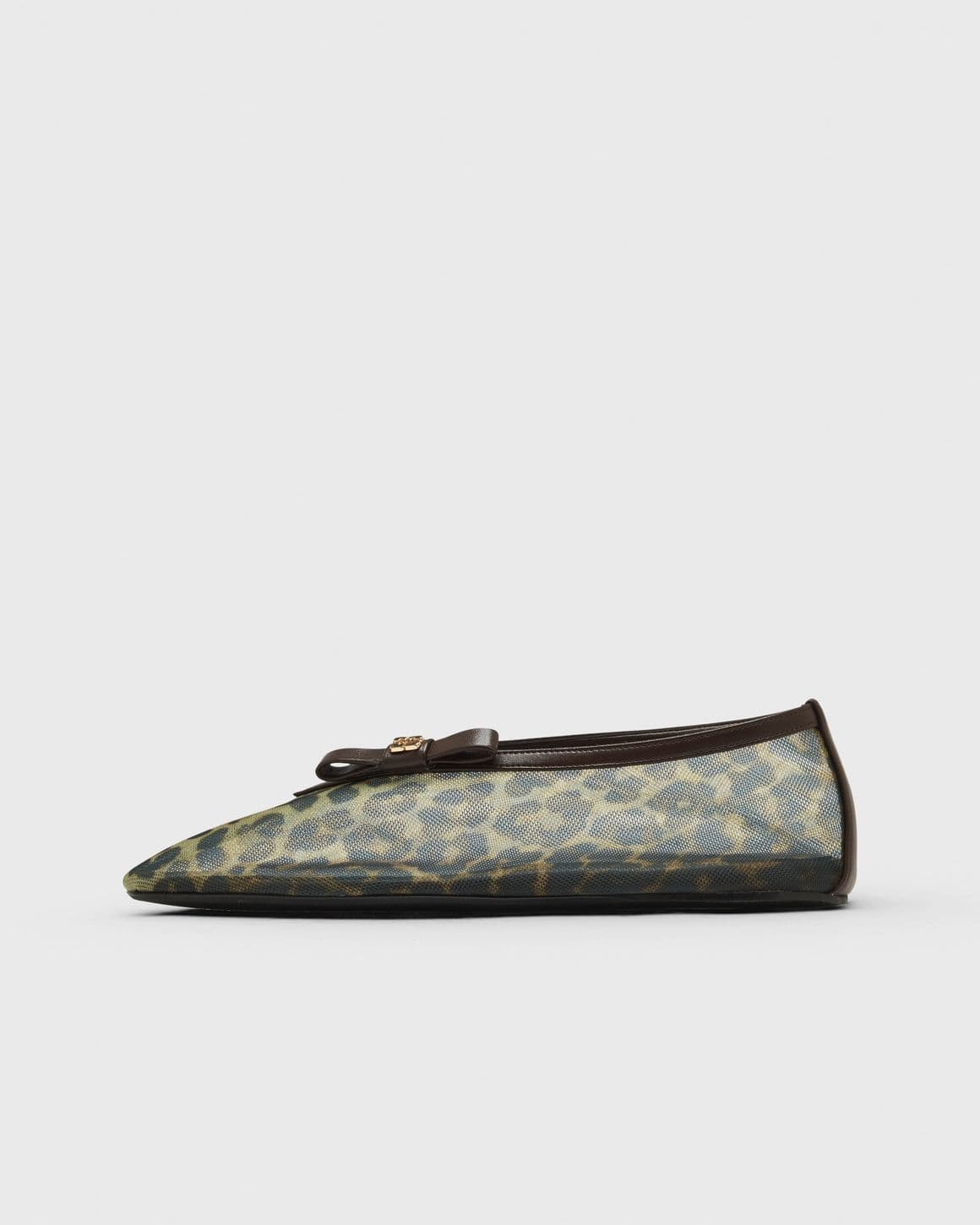 Jenny Ballerina Printed Mesh Bow