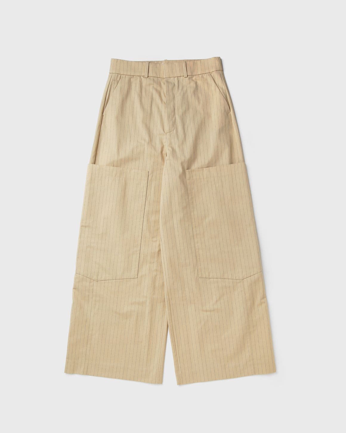 Natural Suiting Stripe Baggy Cargo