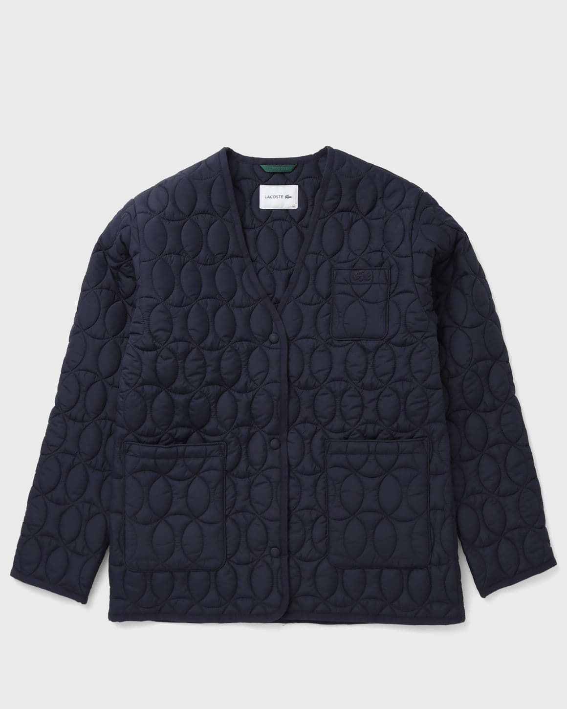 Water-Repellent Tennis Quilted Jacket