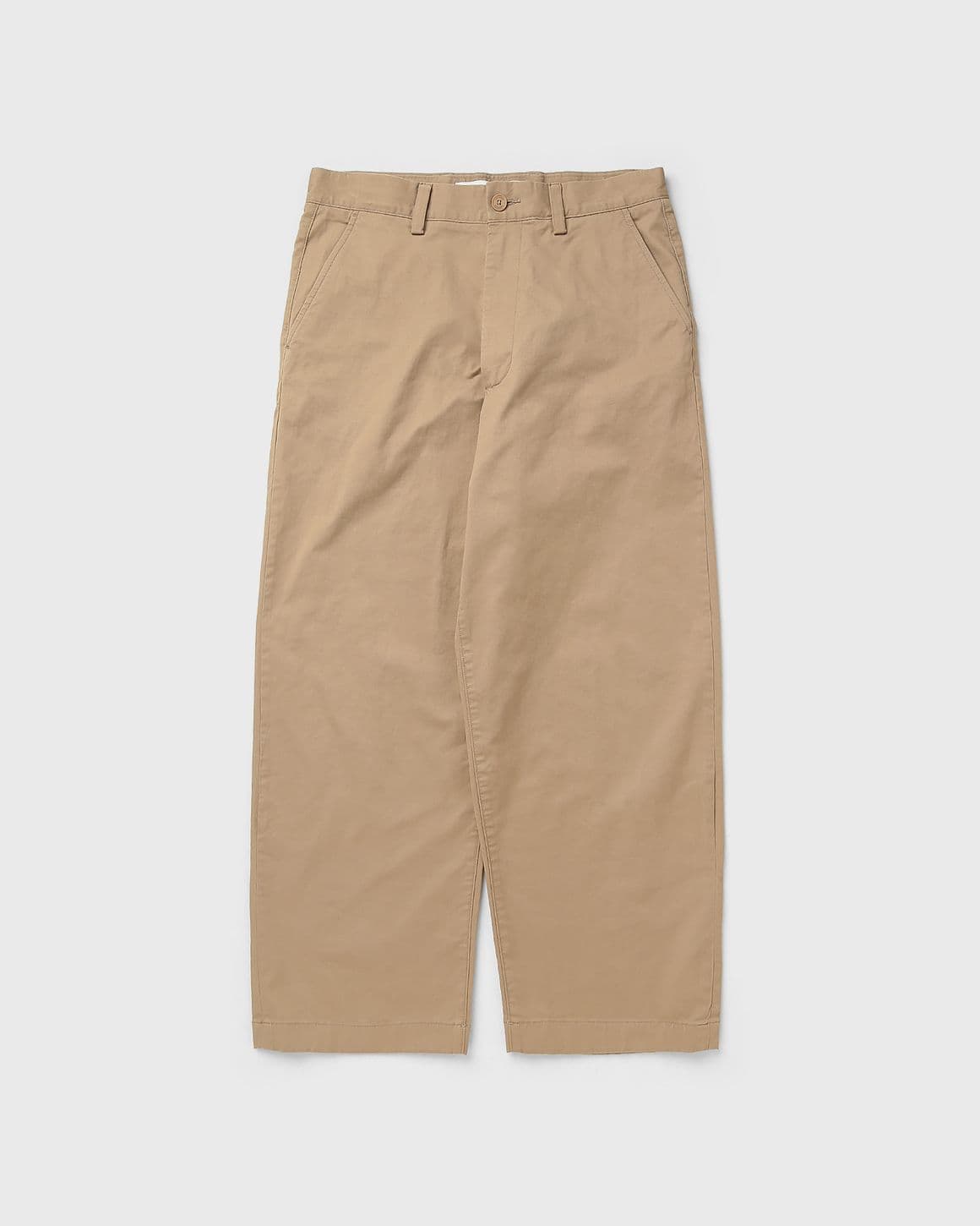 Loose Fit Stretch Cotton Chino Pants