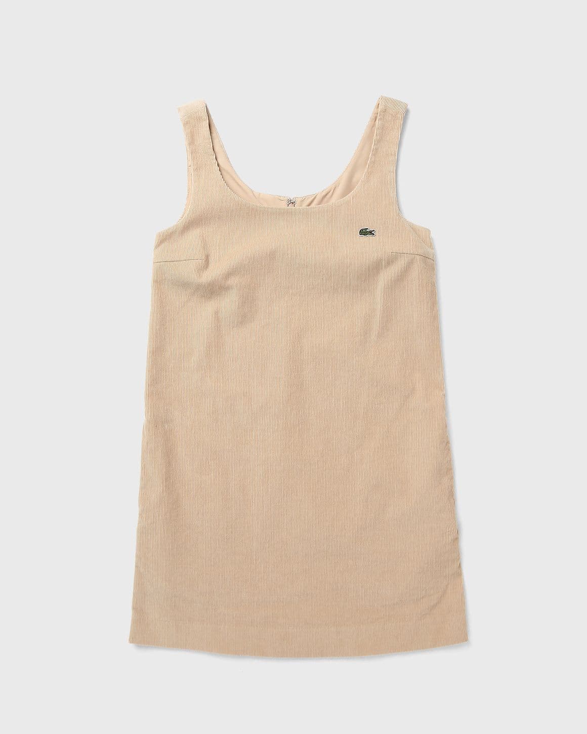 Sleeveless Corduroy Dress
