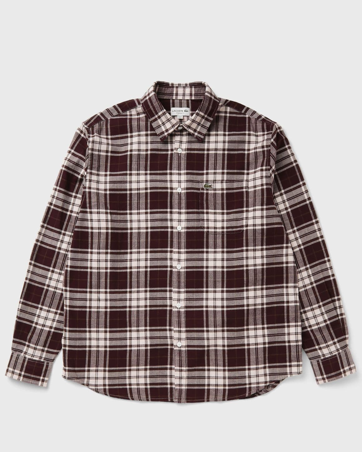 Regular Fit Plaid Flannel Shirt
