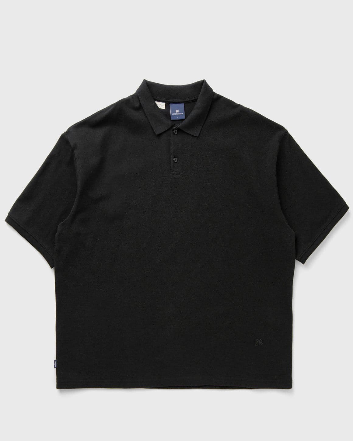 BLUE TAB CROPPED POLO