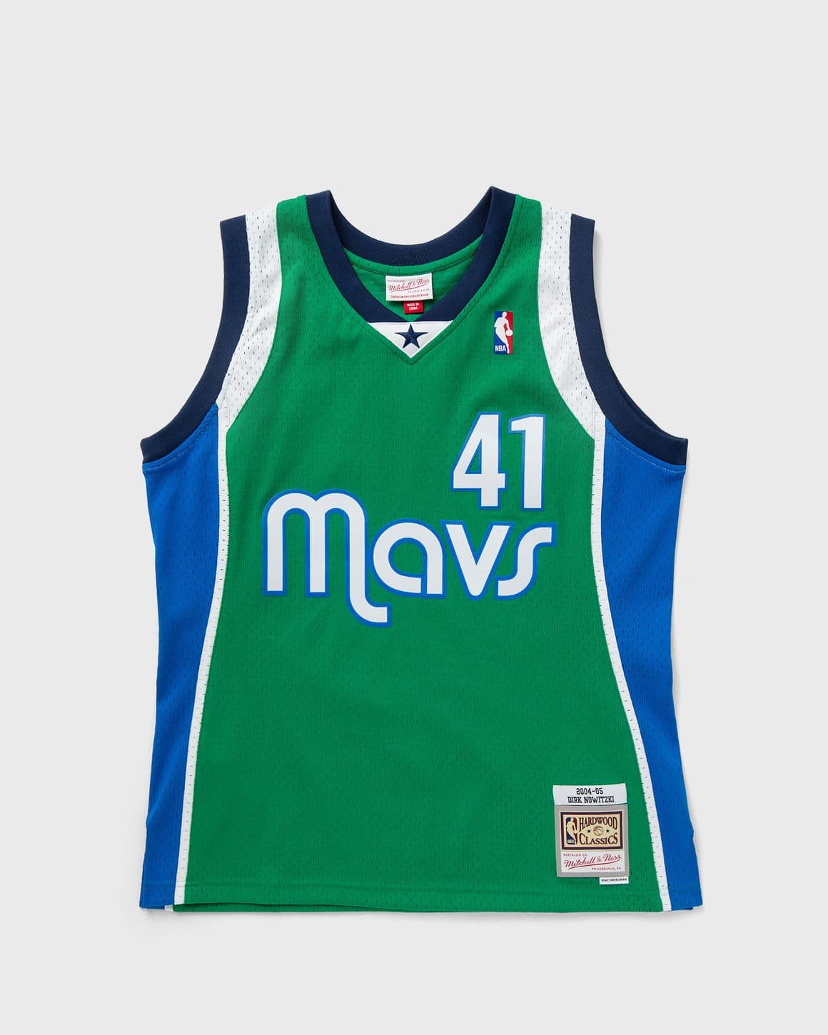 NBA JERSEY DALLAS MAVERICKS 2004-05 DIRK NOWITZKI #41