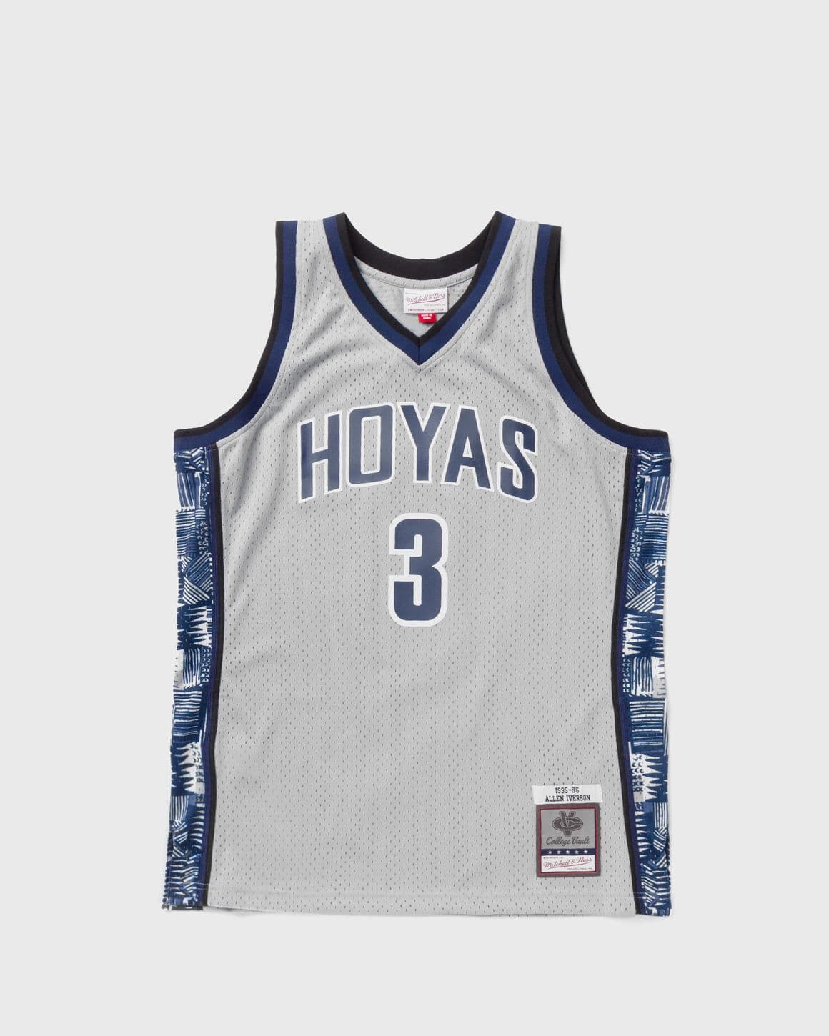 NCAA SWINGMAN JERSEY GEORGETOWN UNIVERSITY 1995-96 ALLEN IVERSON #3