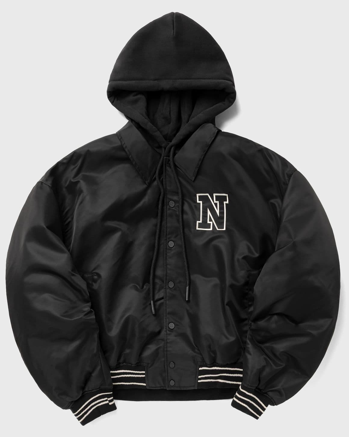 Nylon Hooded Bomber