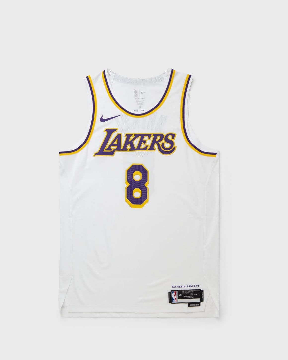 NBA AUTHENTIC JERSEY LOS ANGELES LAKERS ASSOCIATION EDITION KOBE BRYANT #8