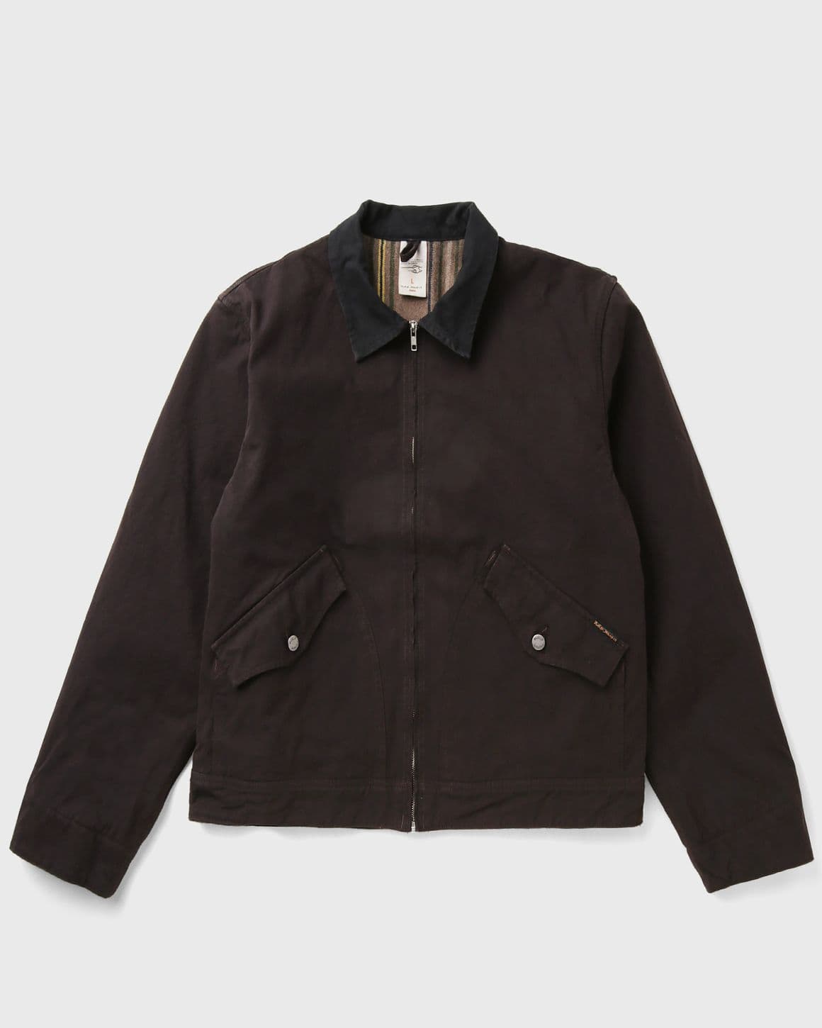 Blake Zip Jacket Duck Canvas