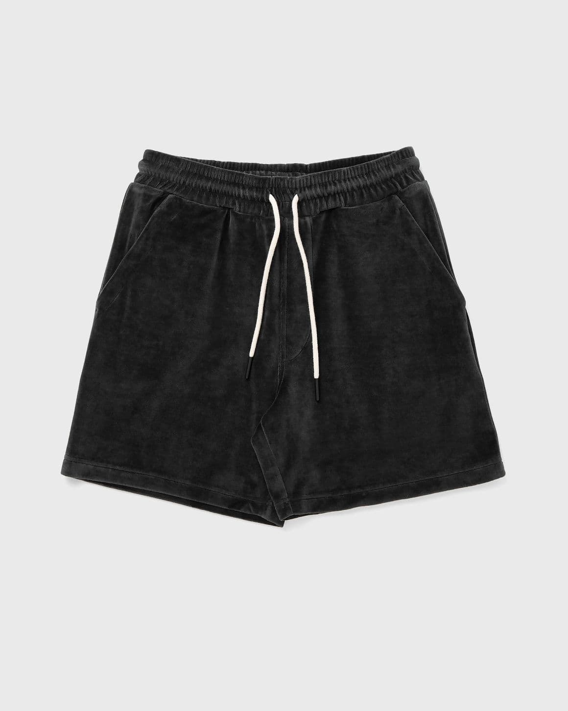 Nearly Black Velour Shorts