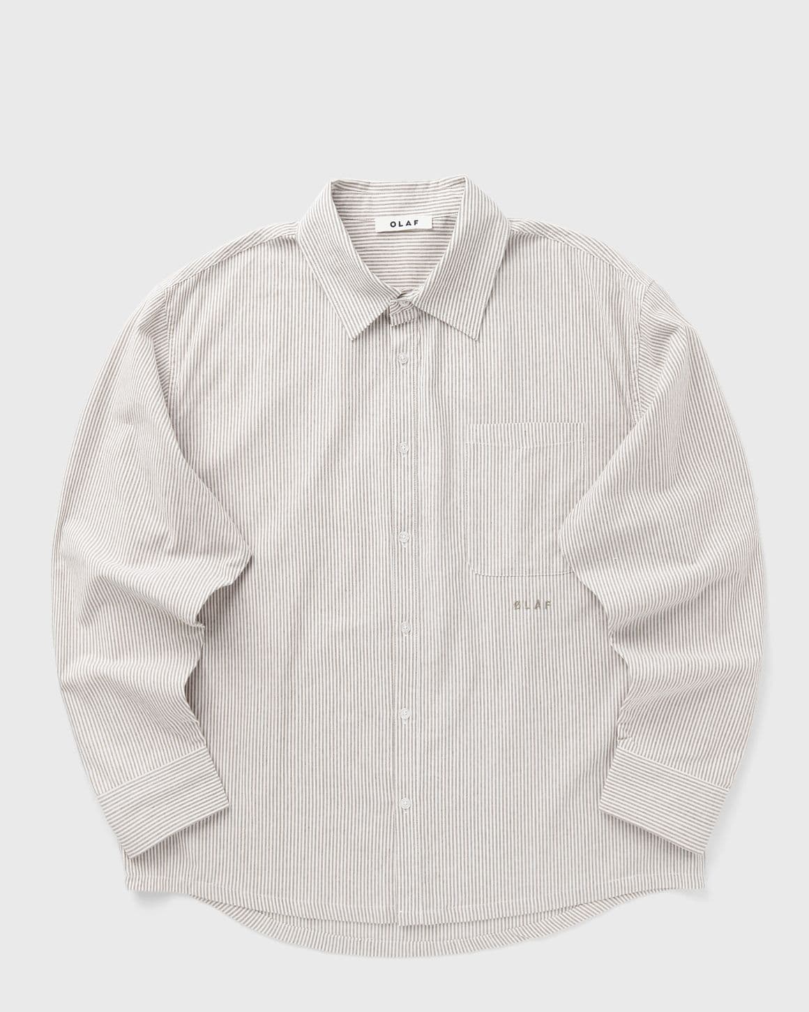 OVERSIZED STRIPE OXFORD SHIRT