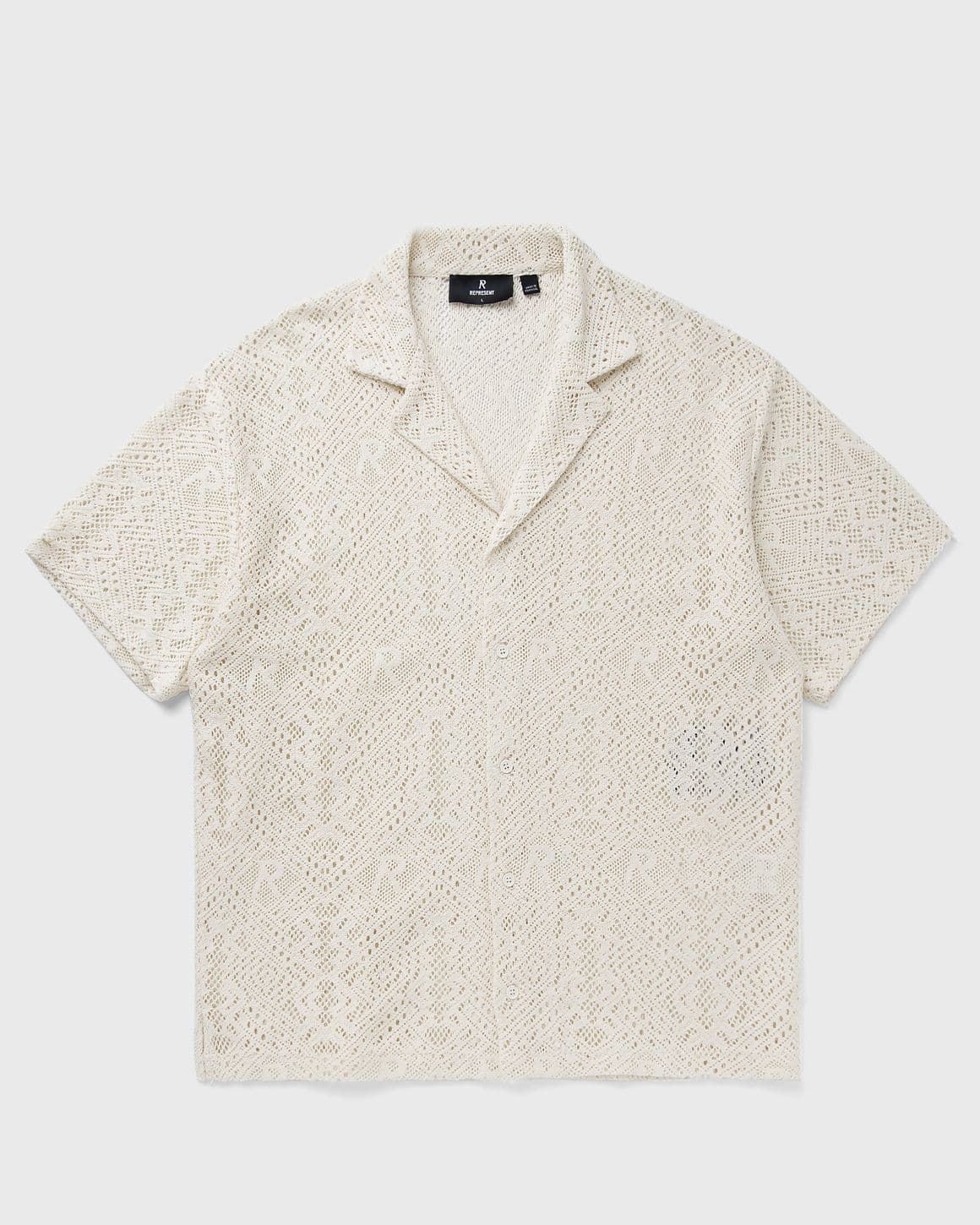 ALL OVER CROCHET SHIRT