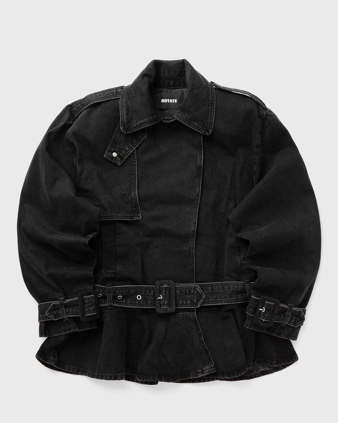 DENIM BIKER JACKET