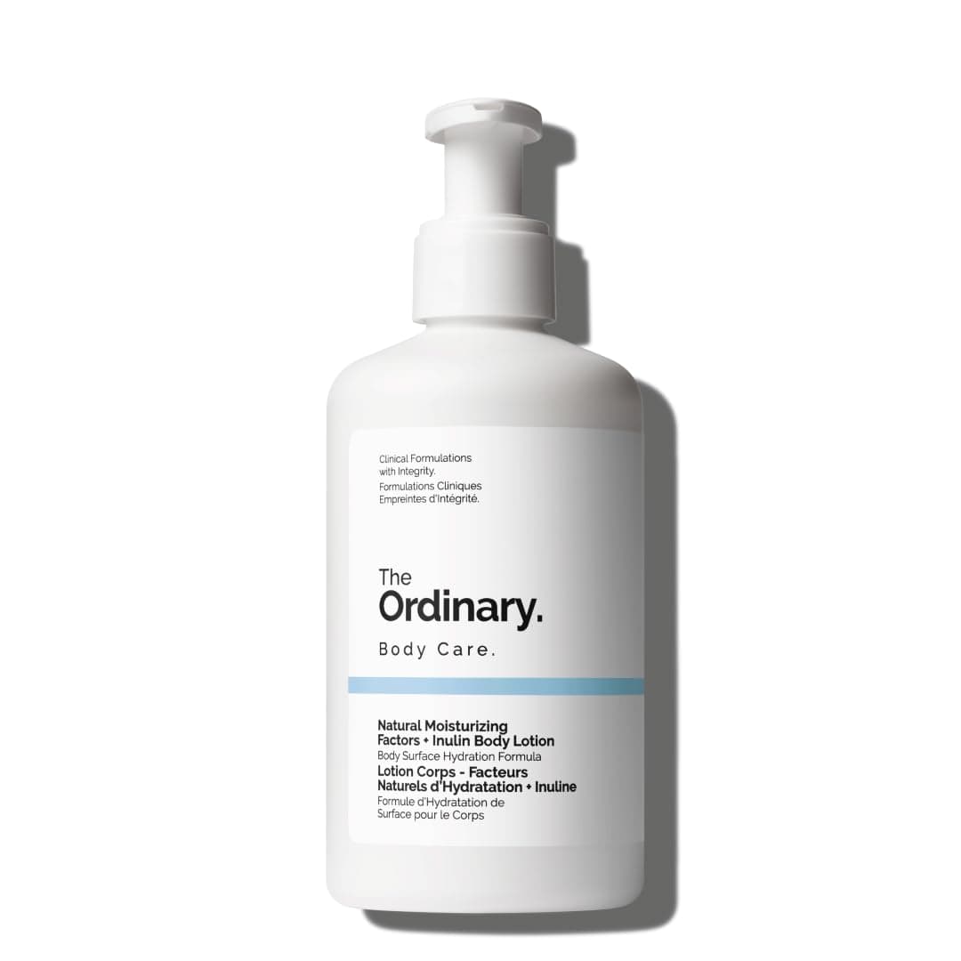 The Ordinary Lotion Corps - Facteurs Naturels d’Hydratation + Inuline, Hydratant léger pour une hydratation longue durée et protection de la barrière cutanée, 240 ml