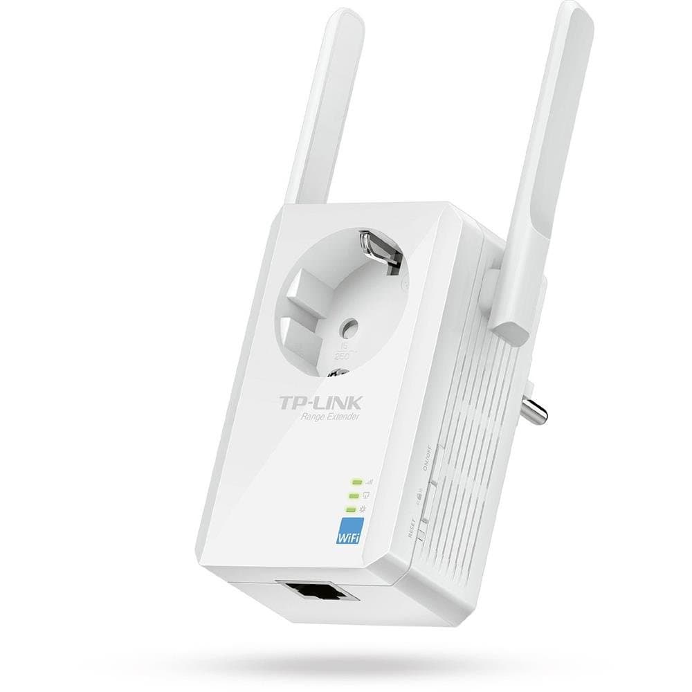 TP-Link Répéteur 300 Mbps Wi-Fi N, 1 Port Ethernet, Prise Intégrée, Compatibilité Universelle, Installation Facile (TL-WA860RE)