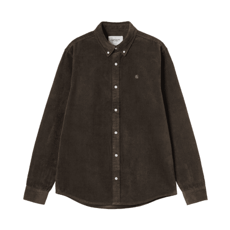 L/S Madison Cord Shirt (tobacco)